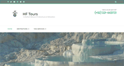 Desktop Screenshot of hftours.com